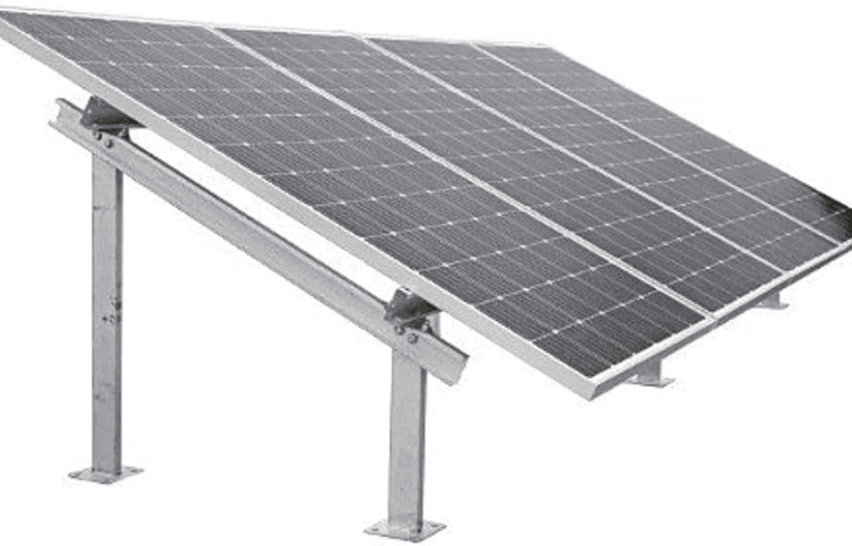 Solar Panel Stand GI for 8 solar panels Solar Panel Stand GI for 8 solar panels