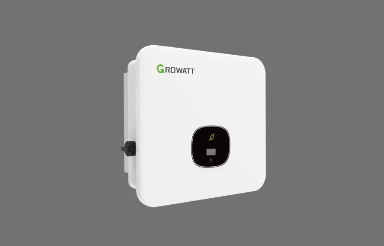 Growatt inverter with a front status display Growatt inverter with a front status display